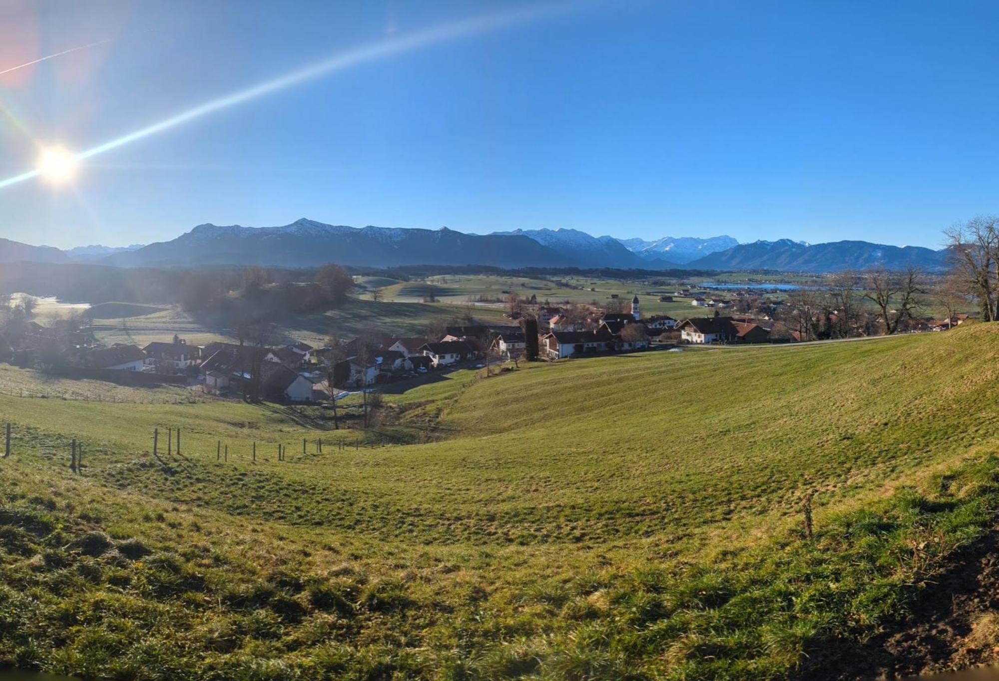 Liboria I Traumhafte Ferienwohnung In Aidling Am Riegsee Mit Atemberaubendem Panoramablick! Екстериор снимка